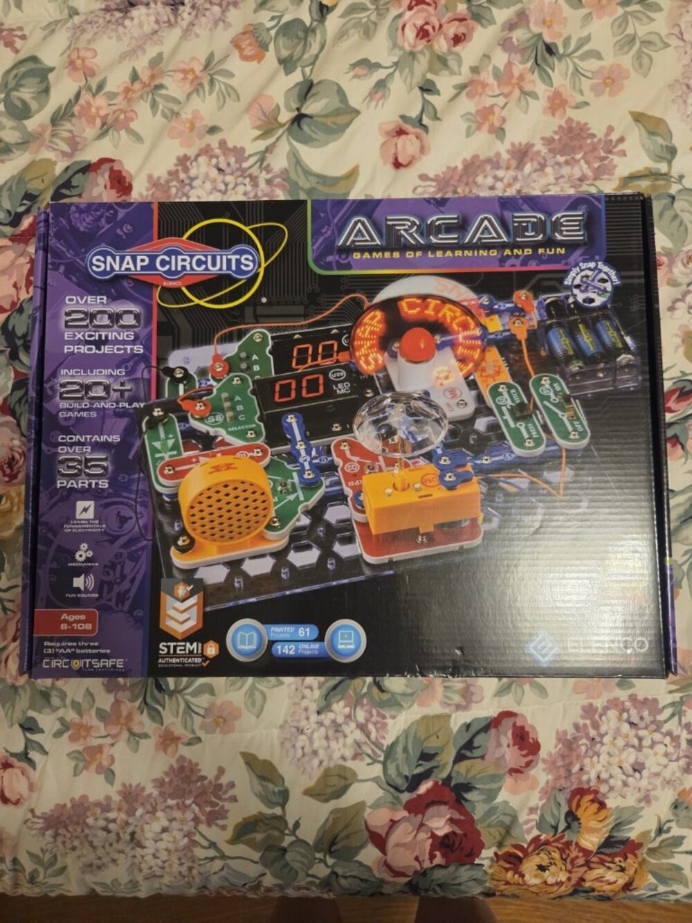 Snap Circuits Arcade - 200 Projects 20+ Build & Play Games - Educational Toy